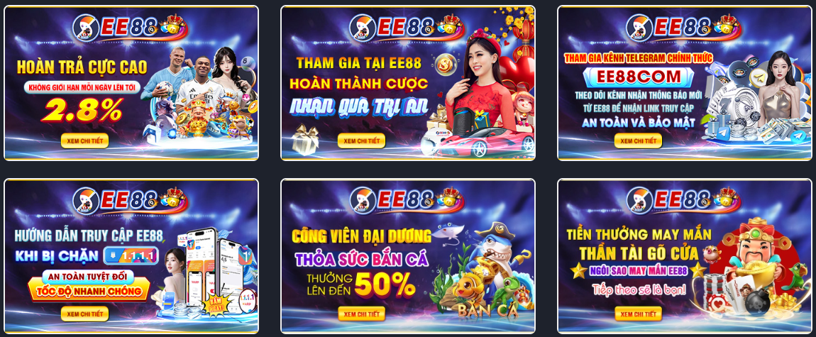 Khuyến mãi hấp dẫn từ EE88 tại ee88.com qua ranjithgovind.com